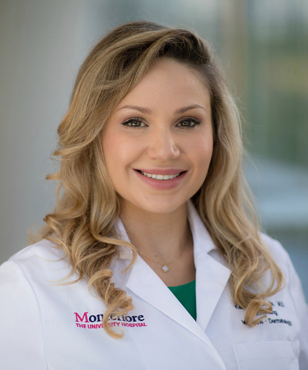 Dr. Kseniya Kobets, Board-Certified Dermatologist (via Marie Claire)